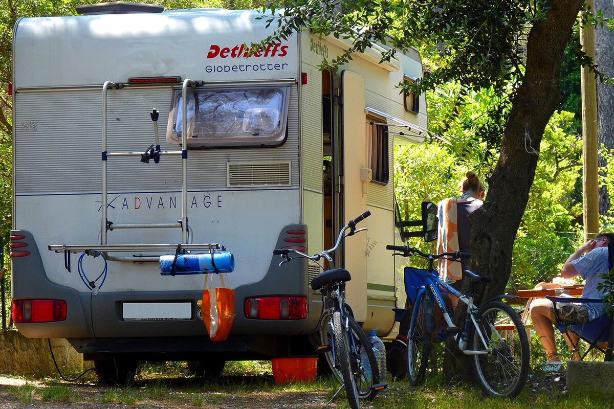 fahrrad über nacht auf campingplatz sichern